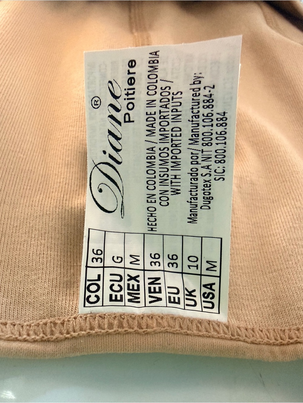 Women’s Full Body Shapewear Zip Front Sculpting Bodysuit - Beige - Picture 3 of 3
